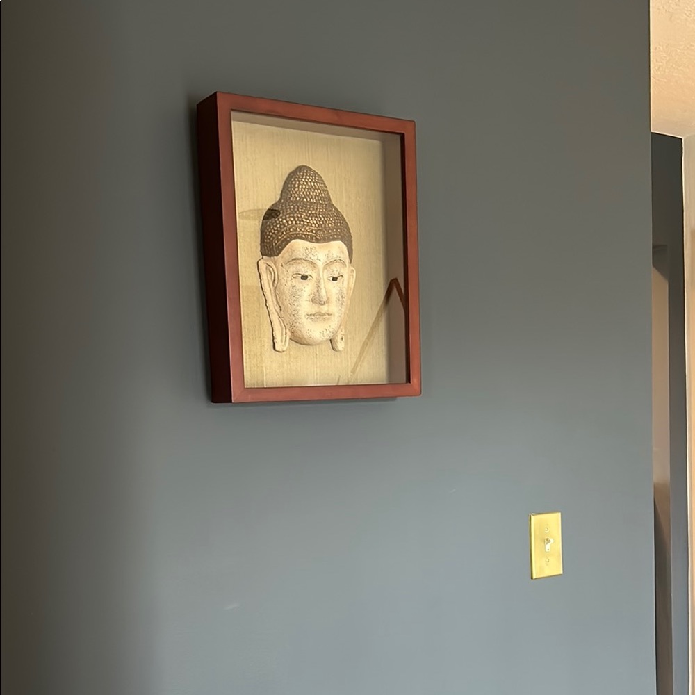 Buddha shadow box art